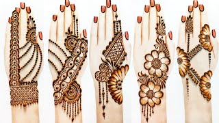 RAKHITEEJ SPECIAL BEAUTIFUL STYLISH BACK HAND MEHNDI DESIGNS MEHNDITRICK NEW SIMPLE MEHNDI DESIGN [upl. by Anorahs]