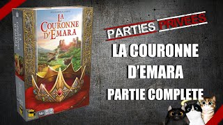 LA COURONNE DEMARA  Règles  Partie complète à 2 JOUEURS  Jeu de société 2jr [upl. by De Witt]