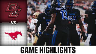 Boston College vs SMU Game Highlights  2024 ACC Football [upl. by Anovad]