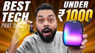 5 Crazy Tech Gadgets You Must Buy ⚡ Under Rs1000  Part 2 [upl. by Bevvy161]