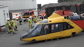 FeuerwehrGroßübung mit DRK DLRG u THW in Lünen  221 Kräfte im Einsatz 31 MinutenDokumentation [upl. by Adnarb477]