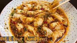 Hot amp Sour Chicken Dumplings Recipe  Dumplings Recipe  Recipe in Urdu Hindi [upl. by Darken540]