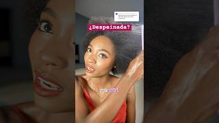 ¿Que opinasQue tengamos más frizz o textura diferente no significa que estemos despeinadas afro [upl. by Damaris573]