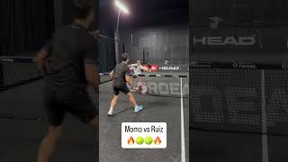 🎾Padel CHALLENGE 💥Momo vs Ruiz padel padelhighlights padeltime [upl. by Lrak671]