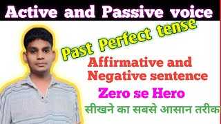 Past perfect tense Active and passive voice Active and passive voice Past perfect tense [upl. by Yznel]