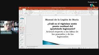 Manual de la Legión de María  Capitulo XXXIX 39 parte 3 20112021 [upl. by Giarc]