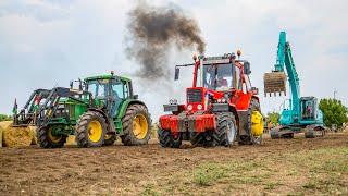 I Szentesi Traktoros fesztivál  MTZ 82 BiTurbo  John Deere  Erőhúzások [upl. by Frye]