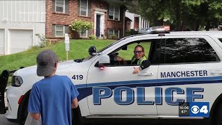 Community holds fundraisers to support Manchester officer with breast cancer [upl. by Imat317]