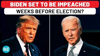 Biden To Be Impeached Before Election Damning US House Report Ahead Of Kamalas DNC Gala  Trump [upl. by Anitrak]