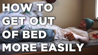 How To Get Out of Bed More Easily  Wake Up Early with ENERGY [upl. by Aidualk]