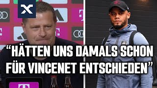 quotHätten wir damals quot Eberl erklärt KompanyWahl als BayernTrainer 🤔  FC Bayern [upl. by Adnirak]