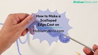 How to Make a Scalloped Edge Cast On [upl. by Irv]