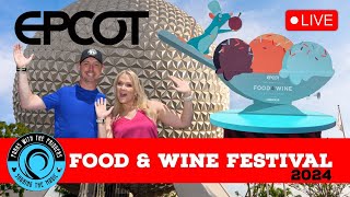 🔴 LIVE The Best of Epcot FOOD amp Wine Festival  Walt Disney World Disney live food wine [upl. by Dyl]