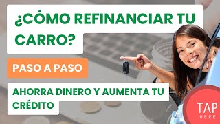 COMO REFINANCIAR UN CARRO EN ESTADOS UNIDOS  PASO A PASO [upl. by Figueroa]