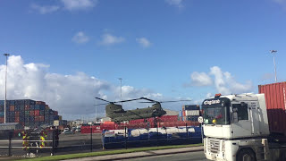 Chinook Helicopter Start Up And TakeOff [upl. by Dierolf75]