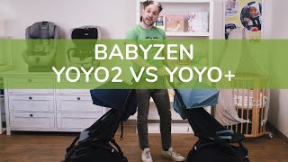 BABYZEN YOYO2 vs BABYZEN YOYO  Travel Stroller Comparison  Travel Stroller Review  Magic Beans [upl. by Lilia]