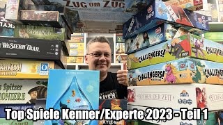 Die besten gehobenen Familienspiele  Kennerspiele  Expertenspiele im Jahr 2023  Teil 1 [upl. by Nozicka478]