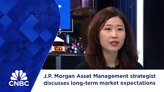 JP Morgan Asset Management strategist discusses longterm market expectations [upl. by Aicercal885]