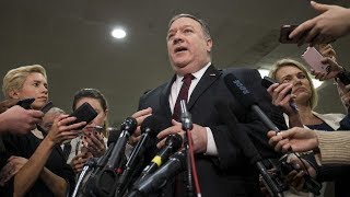 Pompeo stops in Iraq during Middle East trip [upl. by Peednama548]