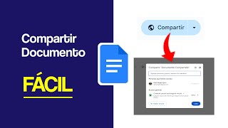 Cómo compartir un documento de Google Docs [upl. by Granniah921]