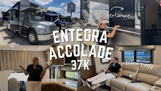 2024 ENTEGRA ACCOLADE 37K RV TOUR  Pataskala OH [upl. by Ambrosio]