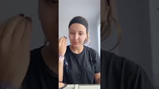 How to Remove Hair  Eyebrow Finishing  Make Eyebrow in home  Threading [upl. by Medlin899]