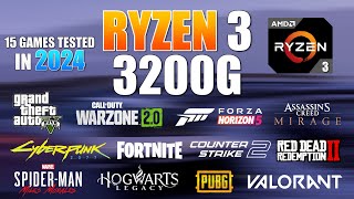 Ryzen 3 3200G Vega 8 amp 16GB Ram  Gaming Test in 2024 [upl. by Bergeron182]