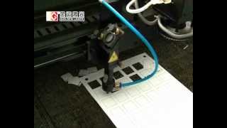 Paper Laser Cutting and Marking with CCD Camera [upl. by Lebazej]