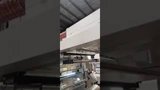 YTB4 4 colors BOPP stack type flexo printing machine in Nigeria [upl. by Rodmann]