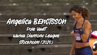 Angelica BENGTSSON Pole Vault Wanda Diamond League Stockholm 2020 [upl. by Gilcrest]