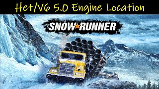 SnowRunner • HetV6 50 Engine Upgrade Location [upl. by Nairda]