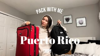 Pack with me for my vacation trip to ￼Puerto Rico [upl. by Oivat]