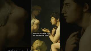 Édipo Explica o Enigma da Esfinge  JeanAugusteDominique Ingres Arte Louvre Mitologia Édipo [upl. by Drazze470]