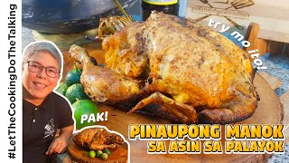 Pinaupong Manok sa Asin sa Palayok  Easy Way of Cooking  Simple Manok Recipe [upl. by Ahsekel]