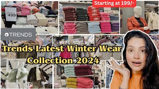 Reliance Trends Latest Winter Wear Collection  Starting at 199  trends shopping [upl. by Nnaeirual594]