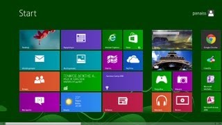 windows 8 tutorial  Πως να βάλετε το start menu έναρξη πίσω στην θέση του [upl. by Schellens779]