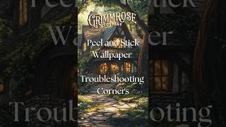 GrimmRose Cottage Peel and Stick Wallpaper  The Corners [upl. by Nirra]