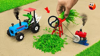 Top most creative Diy mini tractor videos of farm animals  machinery agriculture science project [upl. by Nerfe13]