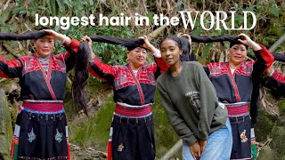 I Visited the YAO WOMEN in China for their Rice Water Hair Growth Recipe and Growth Secrets [upl. by Morell]