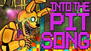 FNAF INTO THE PIT SONG  quotSpiralling Downquot Lyric Video w LoganPettipas [upl. by Emmalynne]