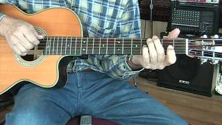 Travelin Man  Ricky Nelson Cover  Acoustic Guitar Chord Melody Solo  Jim Wright [upl. by Caughey95]