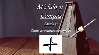 39  Compás Forma de marcar los compases [upl. by Ecinahs]