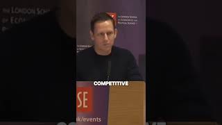 Peter Thiel People Lie About Being in a Monopoly [upl. by Sondra]