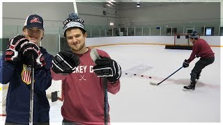 REAL LIFE NHL ALLSTAR COMPETITION [upl. by Lleinad]