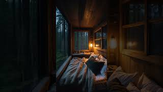 Tranquil Cabin Retreat Rain Sounds for a Restful Sleep [upl. by Nohtiek]