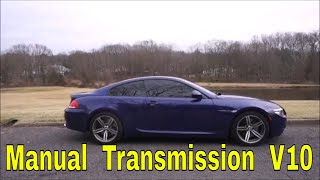 Insane BMW M6 V10 Review Mindblowing Manual Drive [upl. by Slin]