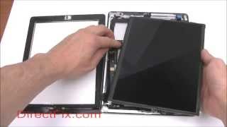 How to iPad 4th Generation Screen Reassembly [upl. by Charlean]