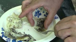 How To Debone Panfish On Your Plate For Easy Bone Free Eating [upl. by Harlamert417]