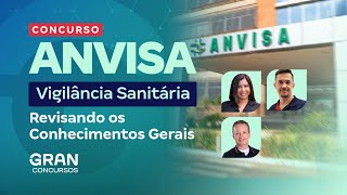 Concurso ANVISA Vigilância Sanitária Revisando os Conhecimentos Gerais  SUS [upl. by Ennazus828]