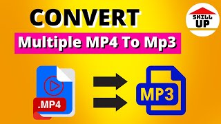 How to convert multiple mp4 videos to mp3 format at once 2022 [upl. by Tezil769]